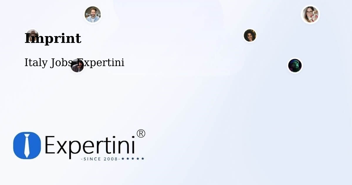 Imprint – Premana - Italy Jobs Expertini