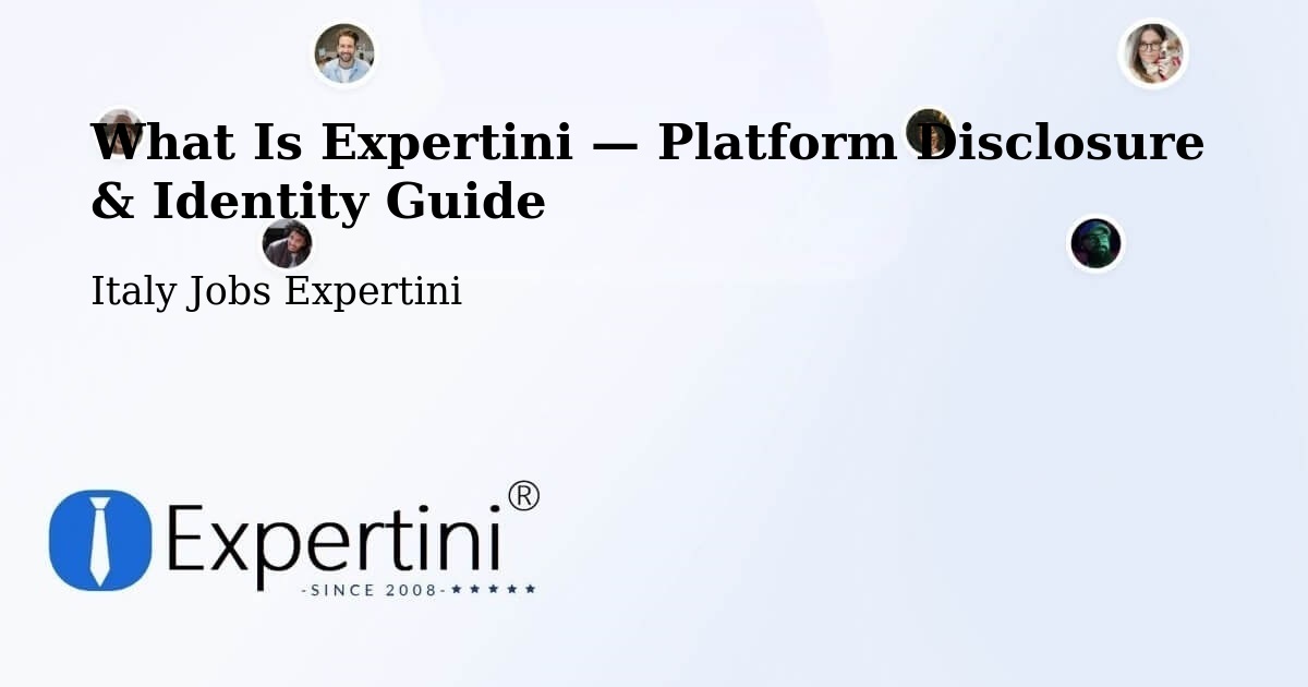 What Is Expertini — Platform Disclosure & Identity Guide – Premana